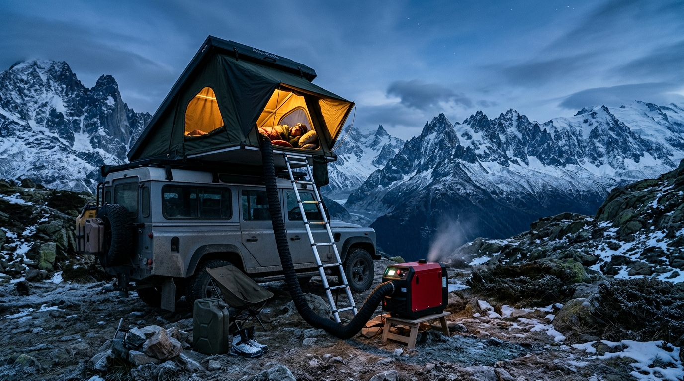 Diesel Heater Performance at Altitude:Why It Fails and What Actually Fixes It